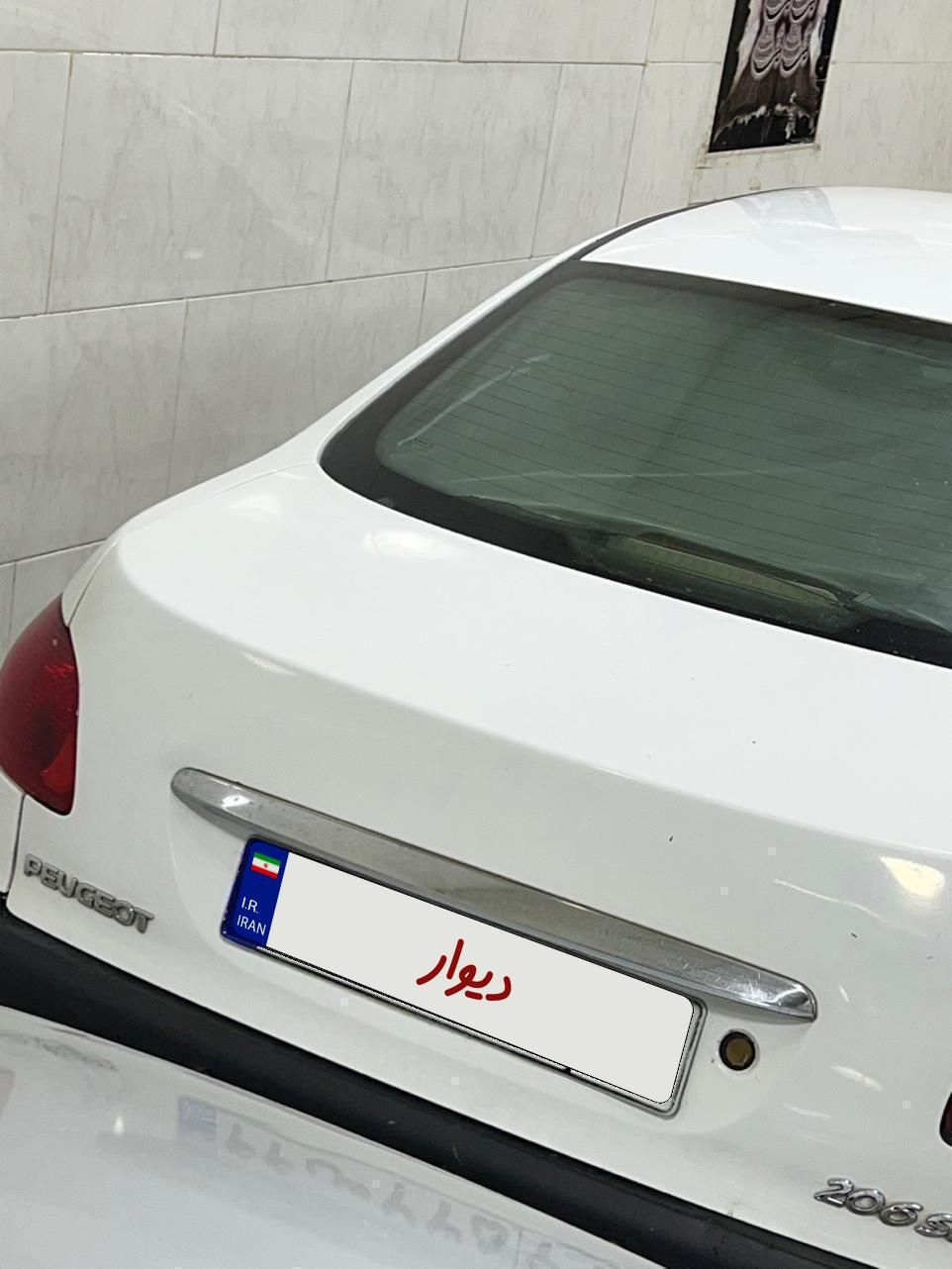 پژو ۲۰۶ صندوق دار v8 - 1392