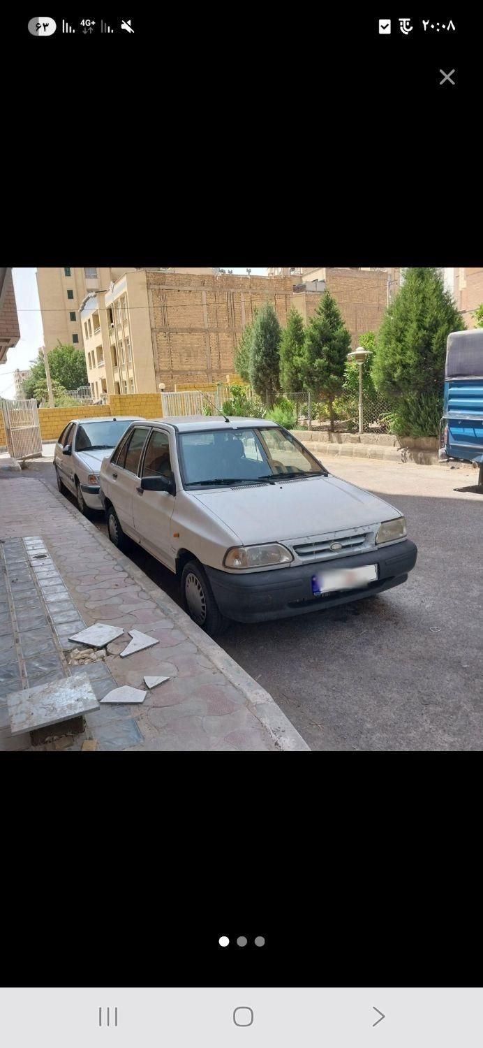 پراید صبا بنزینی - 1386