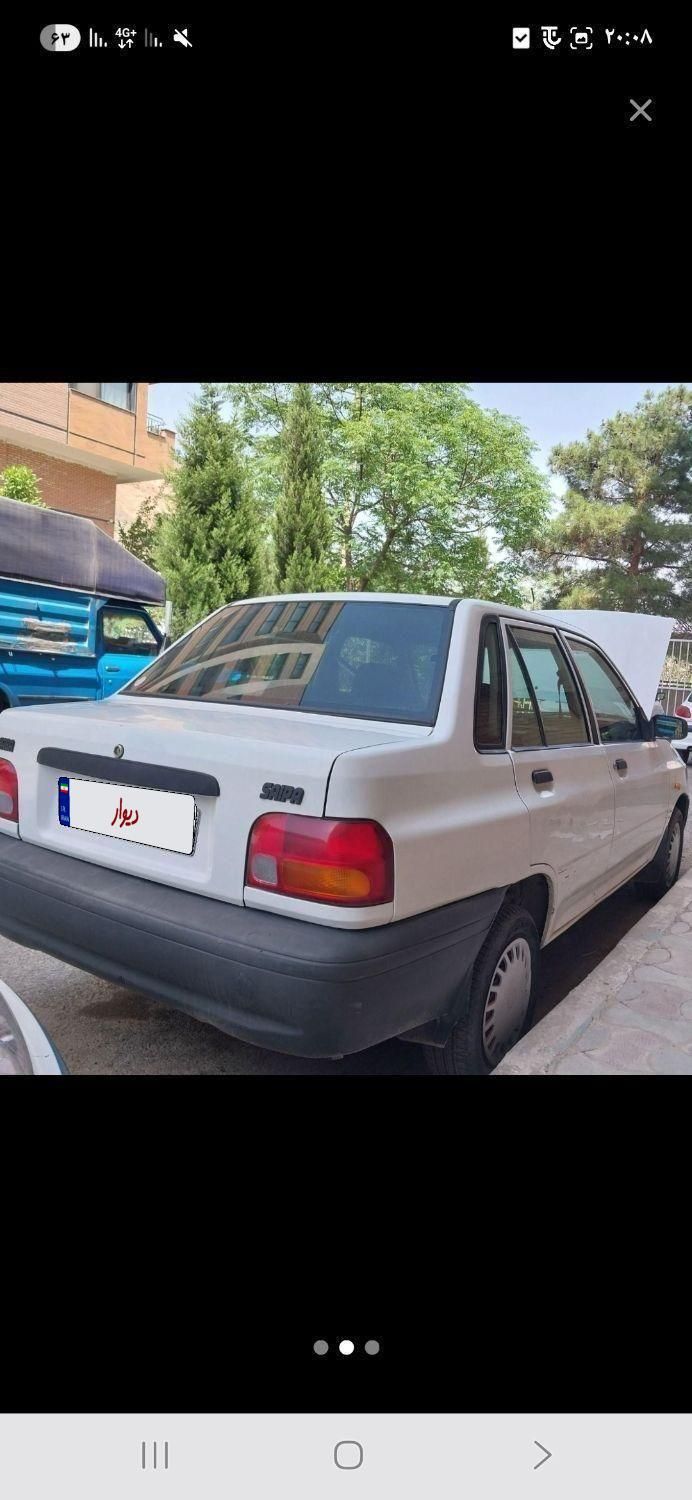 پراید صبا بنزینی - 1386