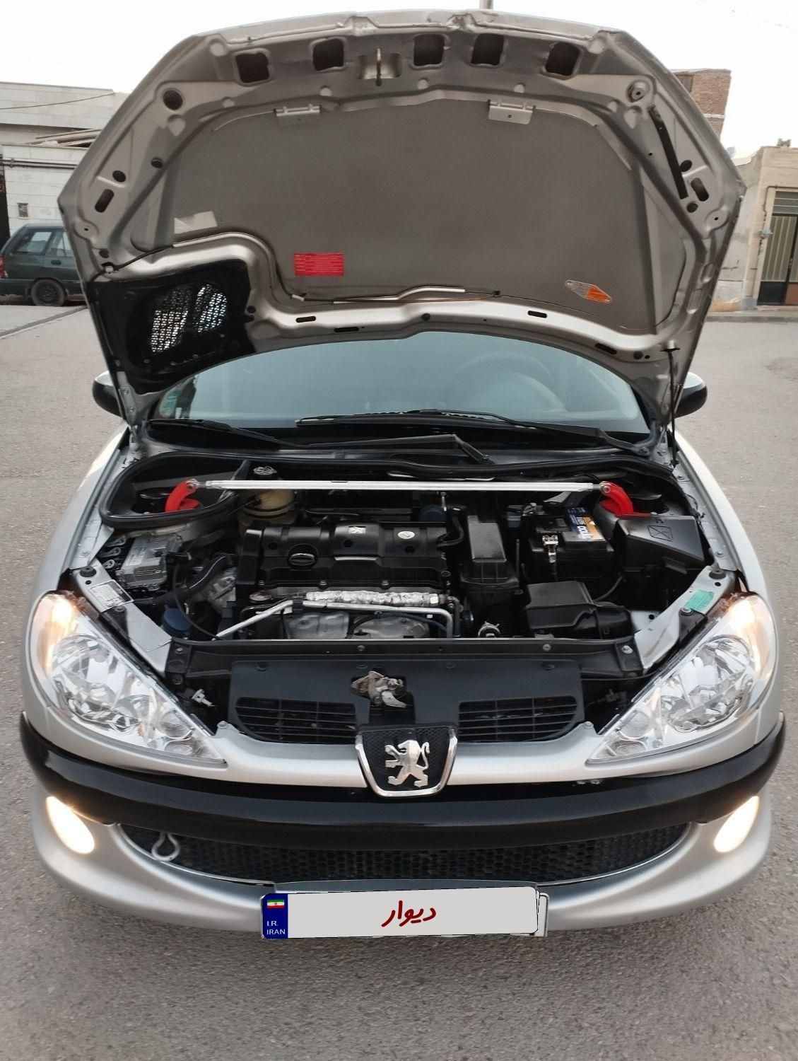 پژو ۲۰۶ صندوق دار v8 - 1386