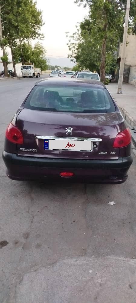 پژو 206 تیپ 5 - 1397
