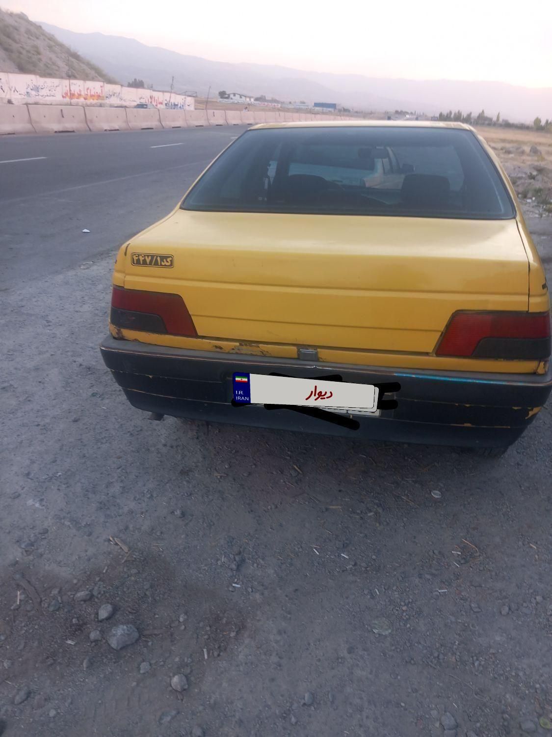 پژو 405 GLX - دوگانه سوز - 1386