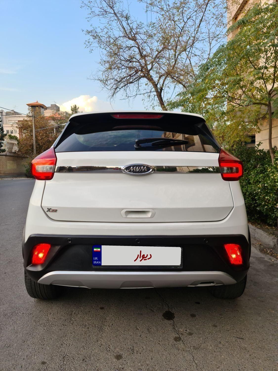 ام وی ام X22 اتوماتیک لاکچری - 1396