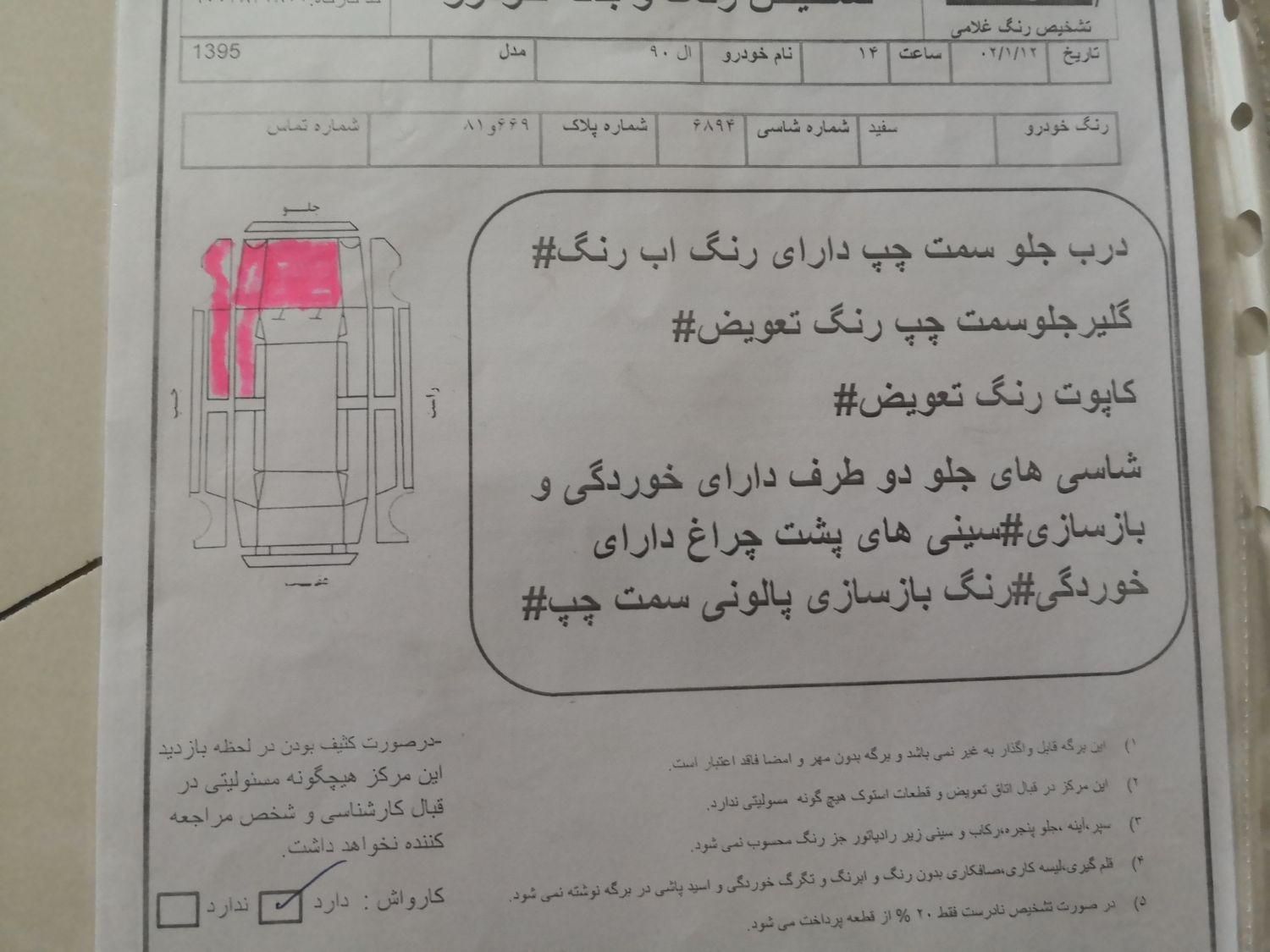 رنو تندر 90 اتوماتیک - 1395