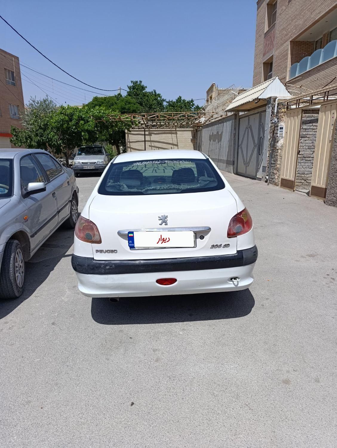 پژو ۲۰۶ صندوق دار v6 - 1388