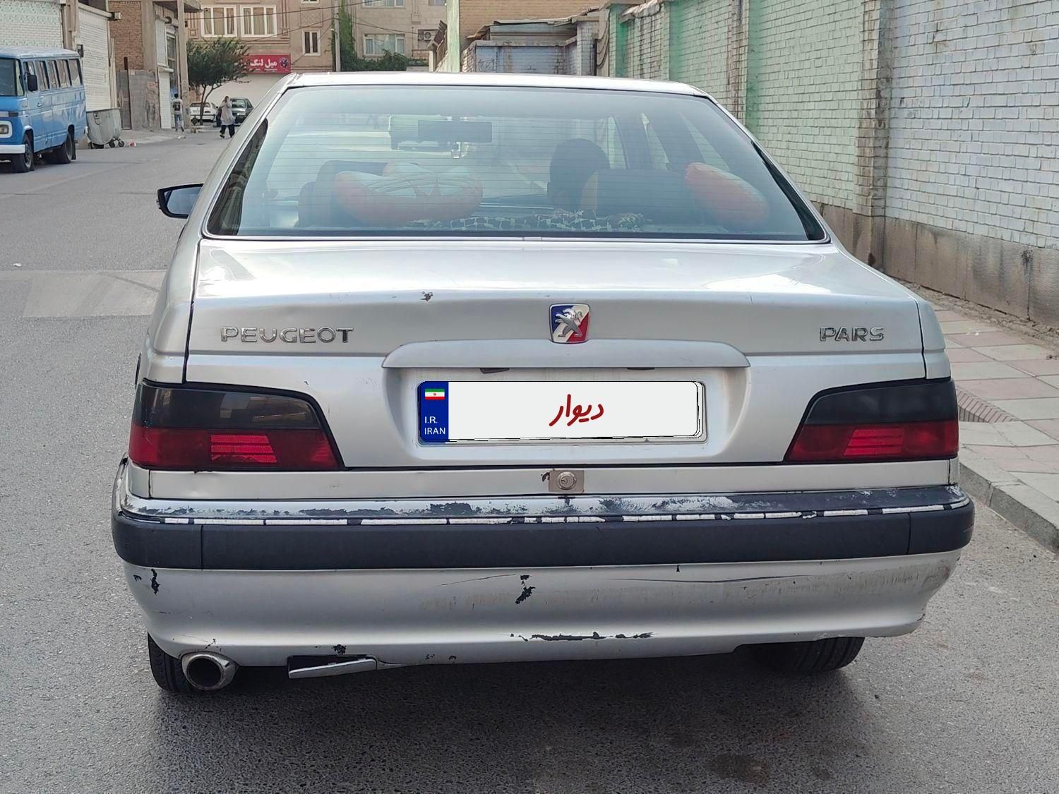پژو پارس دوگانه سوز - 1386