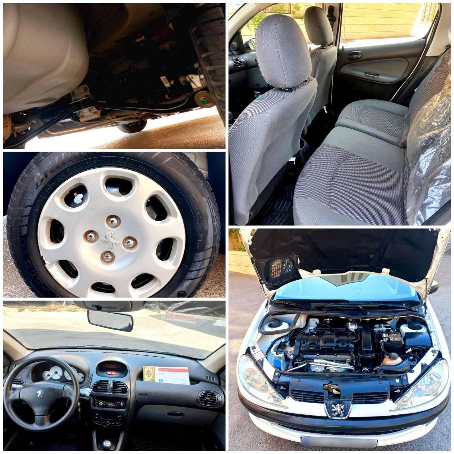 پژو ۲۰۶ صندوق دار v8 - 1395