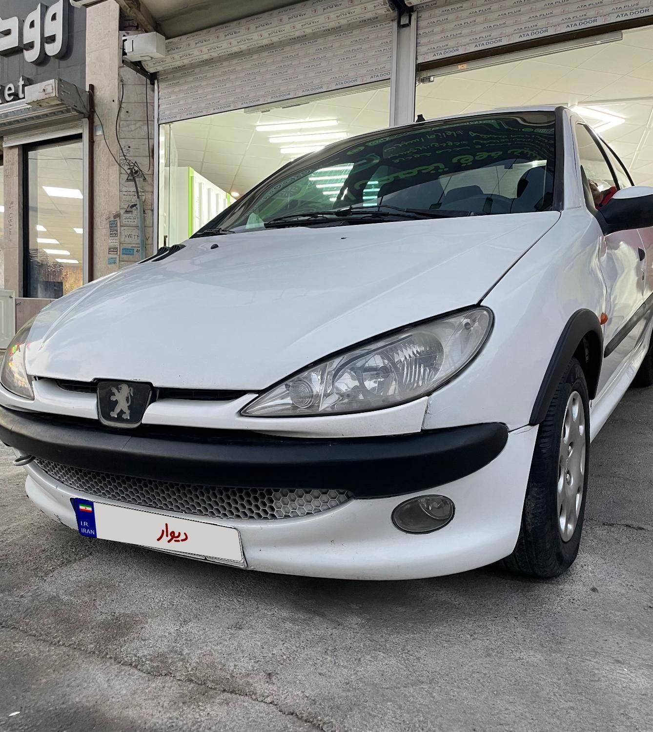 پژو ۲۰۶ صندوق دار v8 - 1390