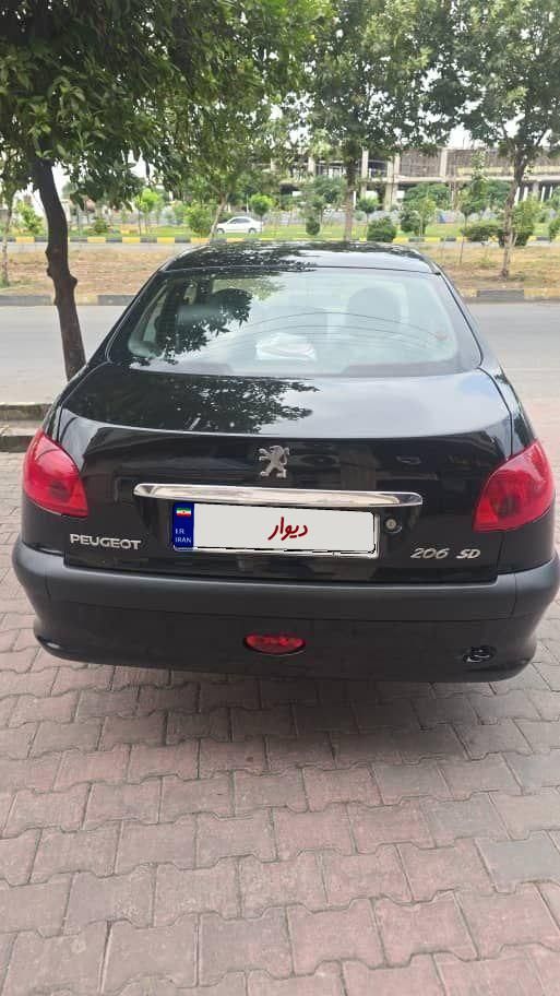 پژو ۲۰۶ صندوق دار v8 - 1390