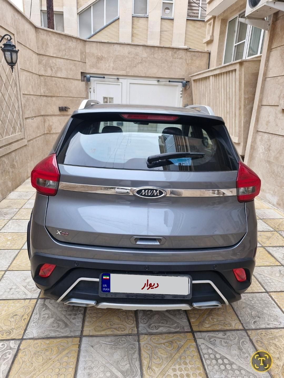ام وی ام X22 دنده ای اسپرت لاکچری - 1401