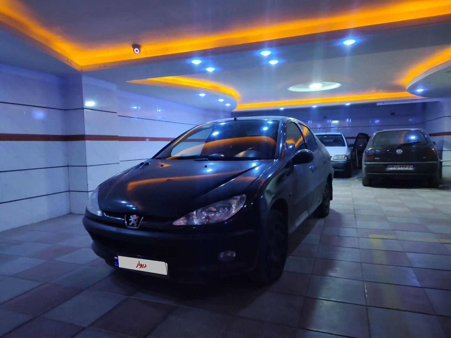 پژو ۲۰۶ صندوق دار v8 - 1387