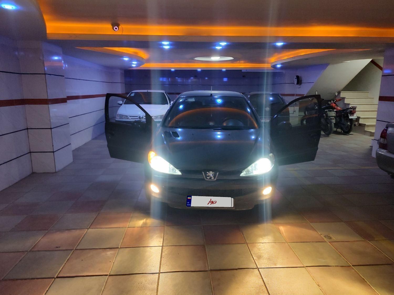 پژو ۲۰۶ صندوق دار v8 - 1387