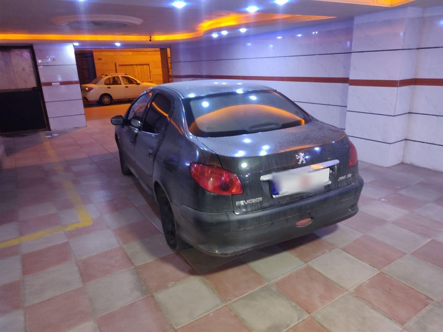 پژو ۲۰۶ صندوق دار v8 - 1387