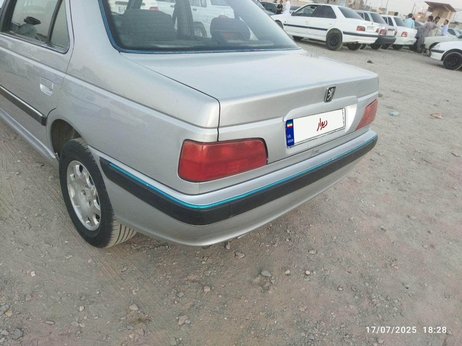 پژو پارس دوگانه سوز - 1384