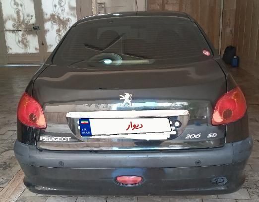 پژو ۲۰۶ صندوق دار v8 - 1394