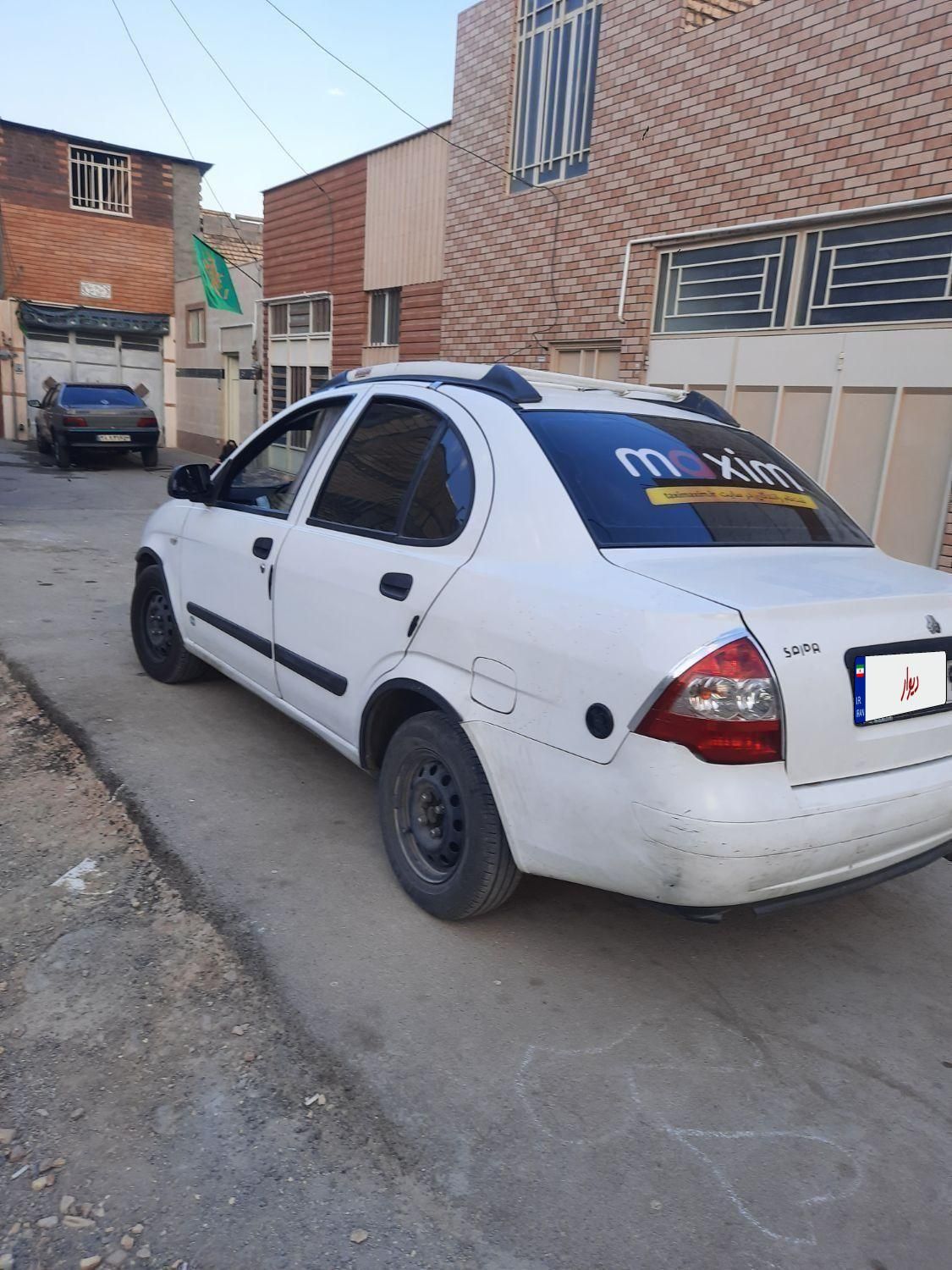 تیبا صندوق دار LX دوگانه سوز - 1395