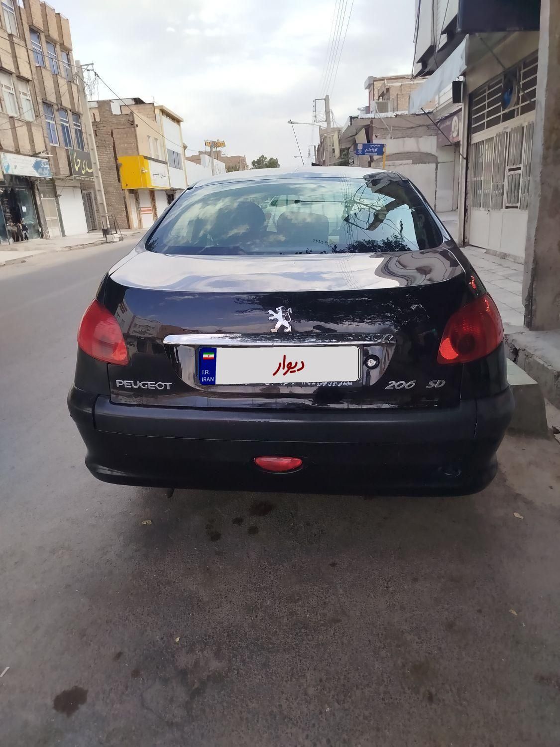 پژو ۲۰۶ صندوق دار v8 - 1398