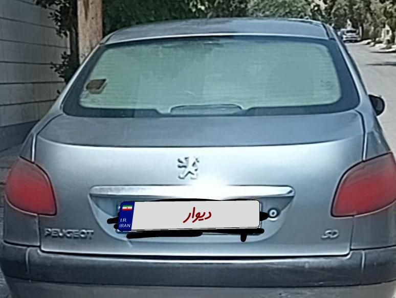 پژو ۲۰۶ صندوق دار v8 - 1388