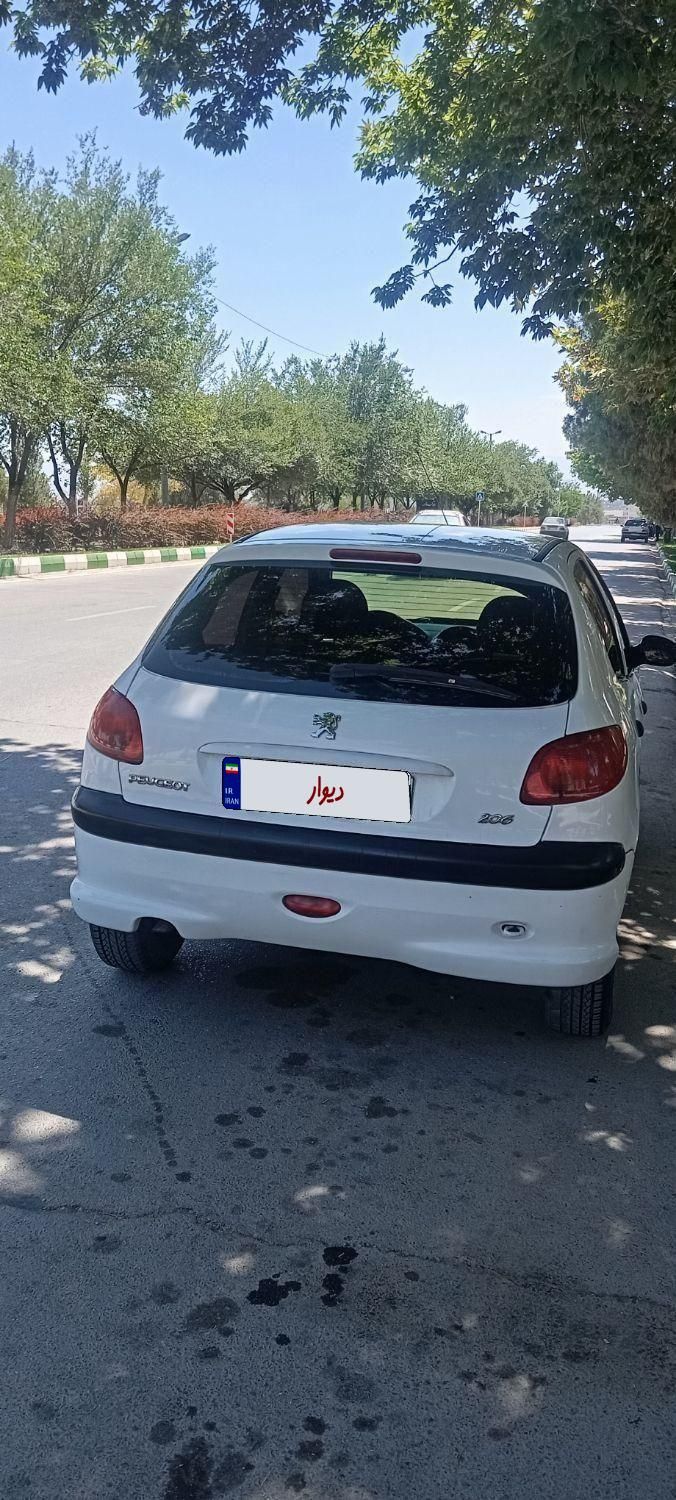 پژو 206 تیپ 3 - 1398