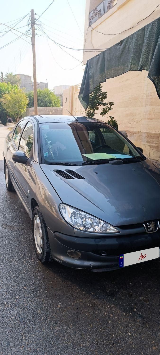 پژو ۲۰۶ صندوق دار v8 - 1391