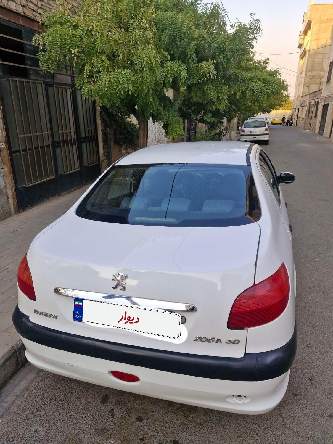 پژو ۲۰۶ صندوق دار v9 - 1386
