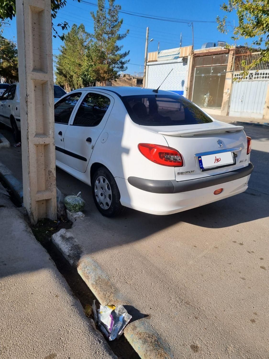 پژو ۲۰۶ صندوق دار v2 - 1391