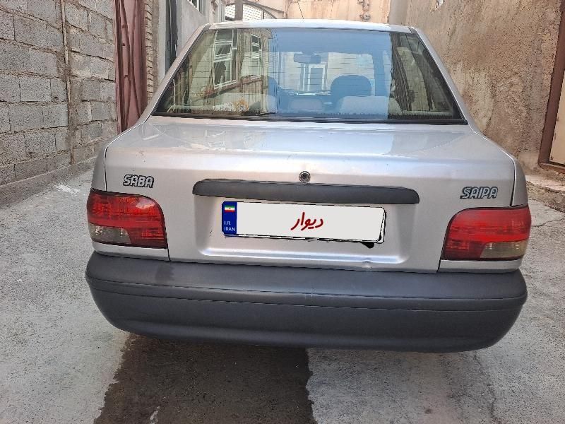 پراید صبا بنزینی - 1386