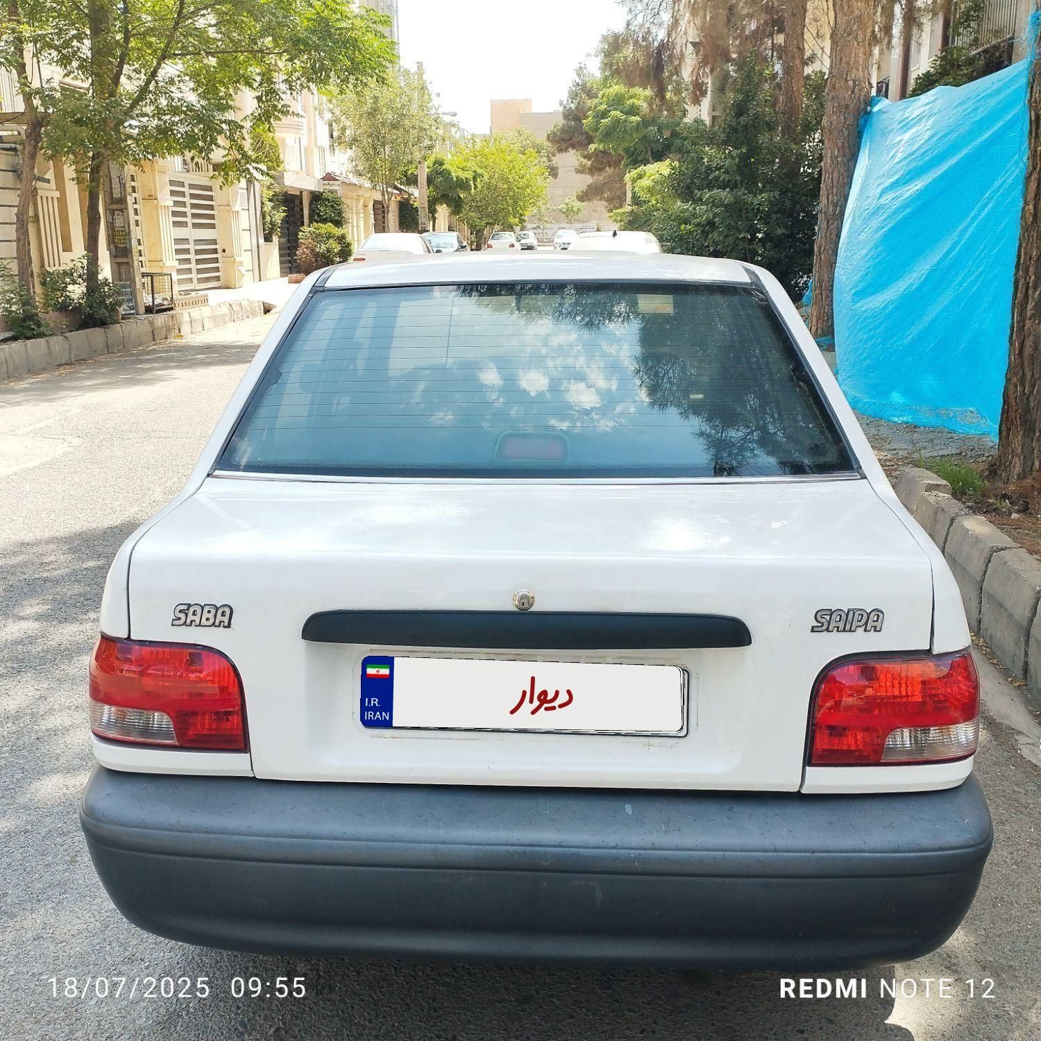 پراید صبا بنزینی - 1388