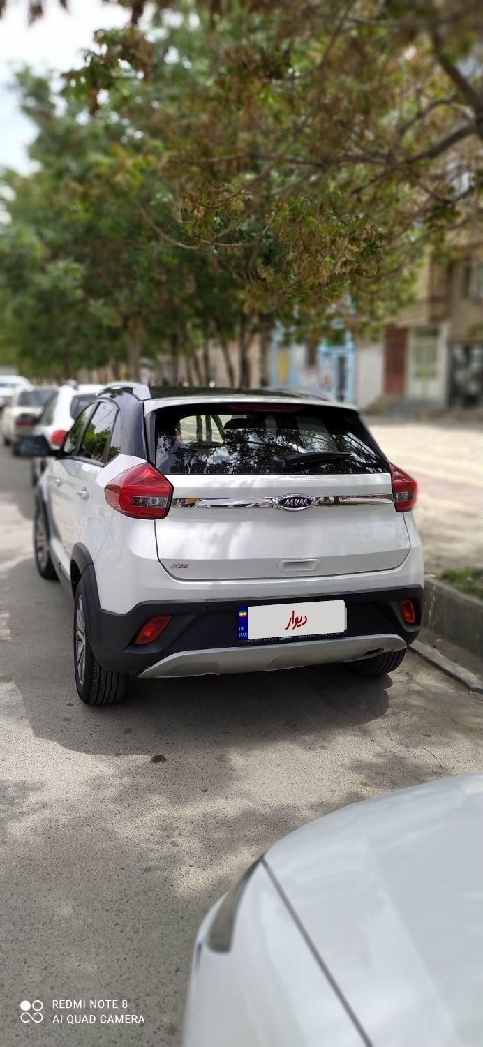 ام وی ام X22 دنده ای اسپرت اکسلنت - 1396
