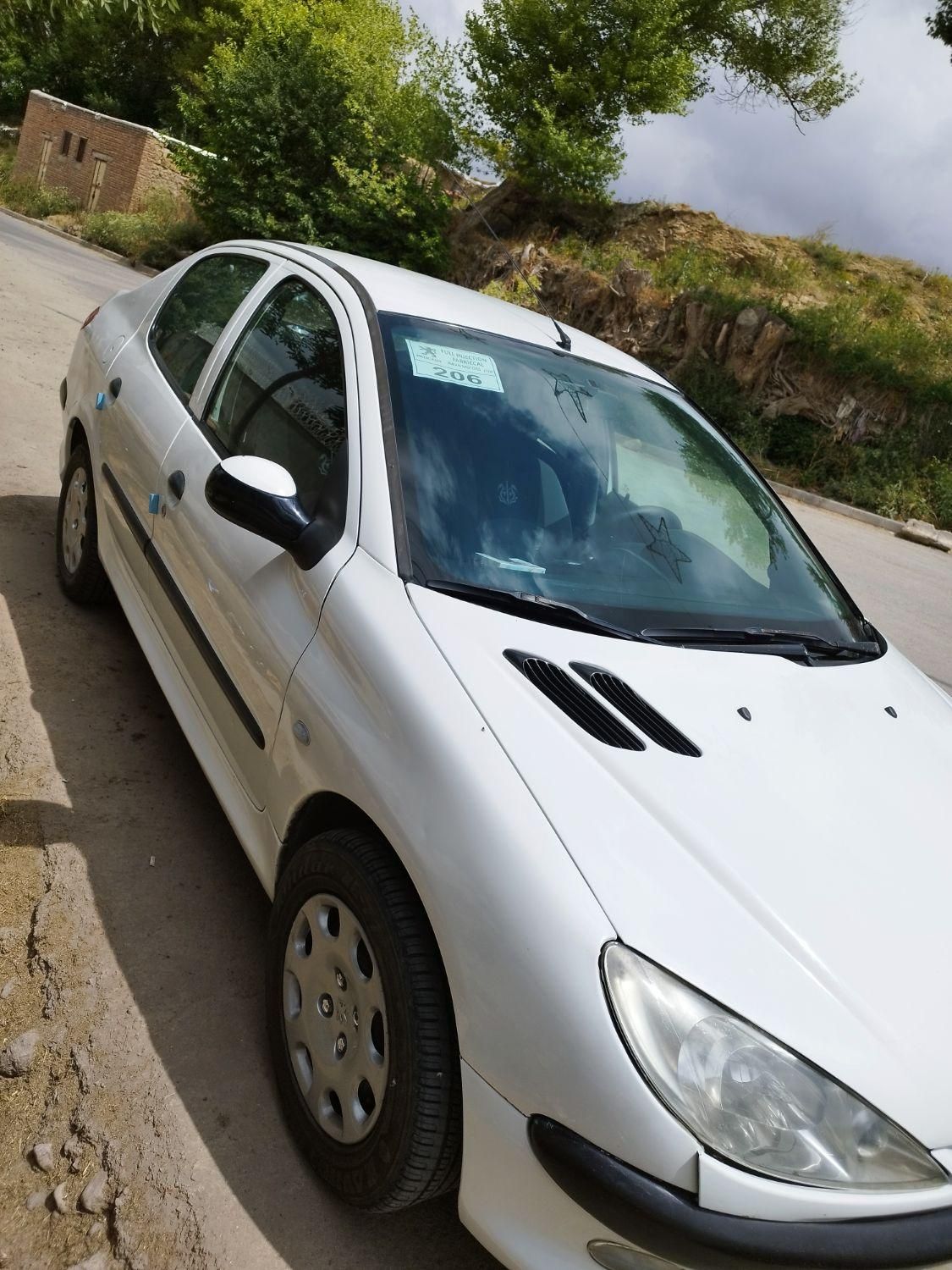 پژو ۲۰۶ صندوق دار v8 - 1391