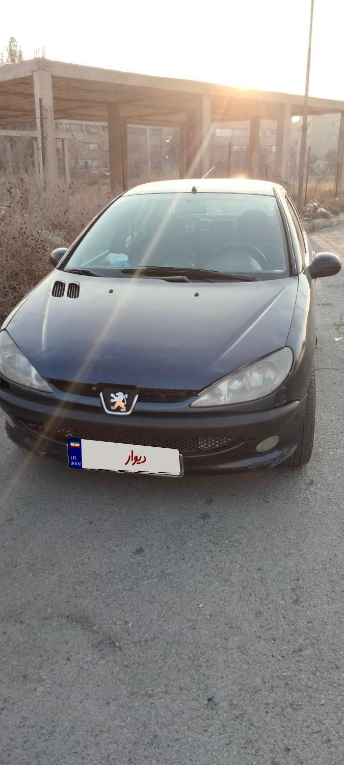 پژو ۲۰۶ صندوق دار v8 - 1386