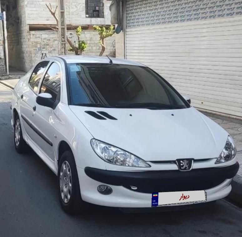 پژو ۲۰۶ صندوق دار v8 - 1396
