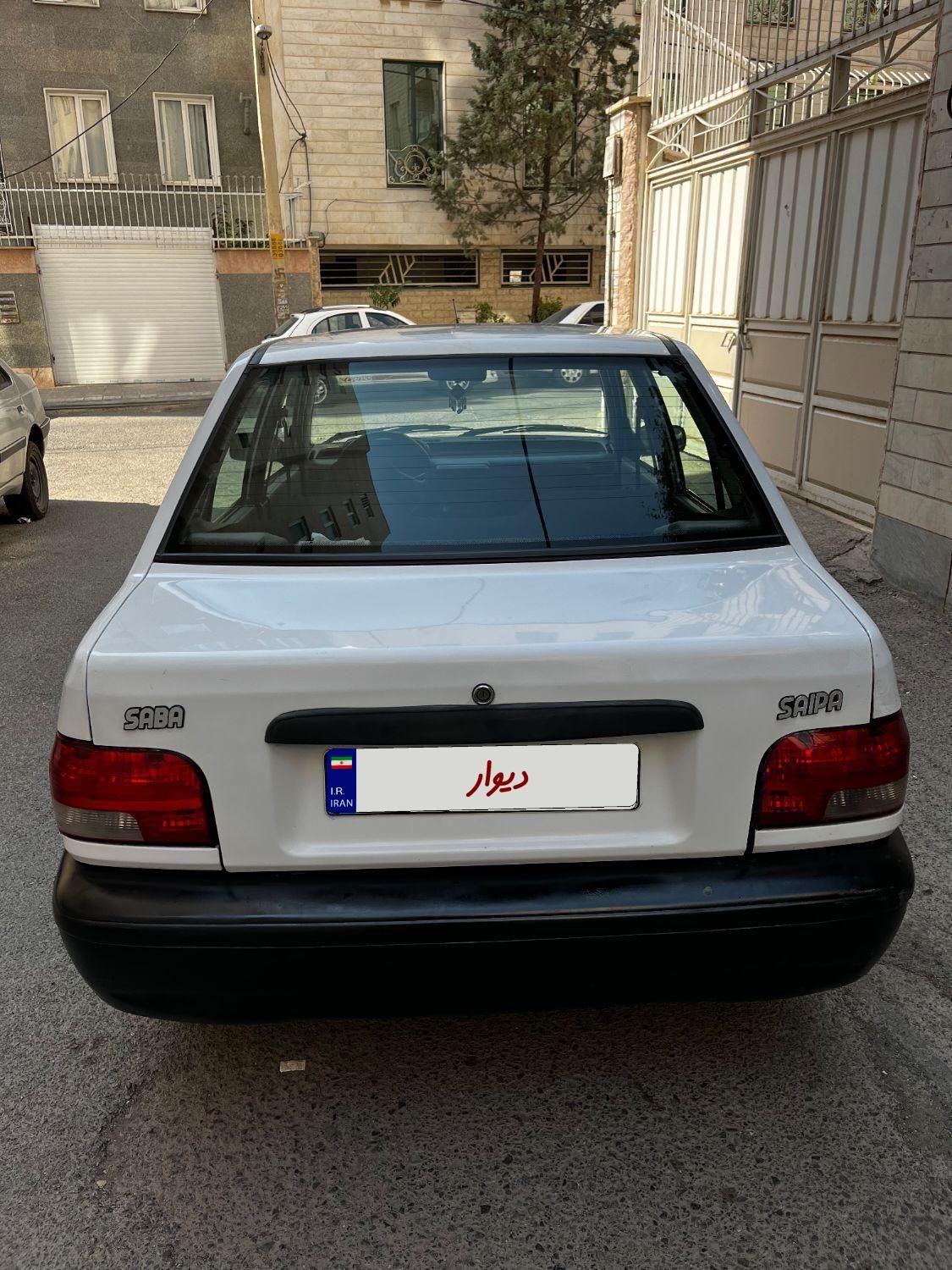 پراید صبا بنزینی - 1386