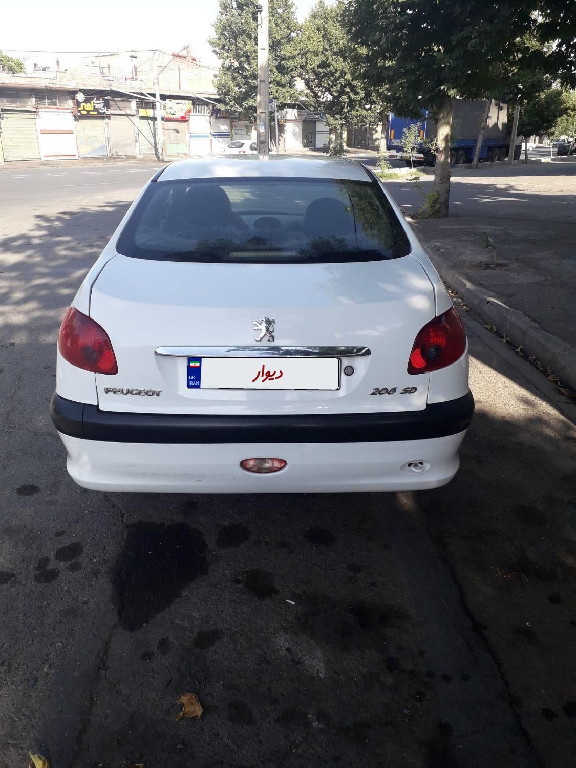 پژو ۲۰۶ صندوق دار v2 - 1390