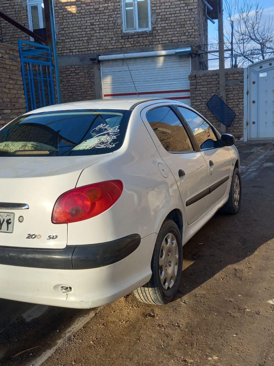 پژو ۲۰۶ صندوق دار v1 - 1390