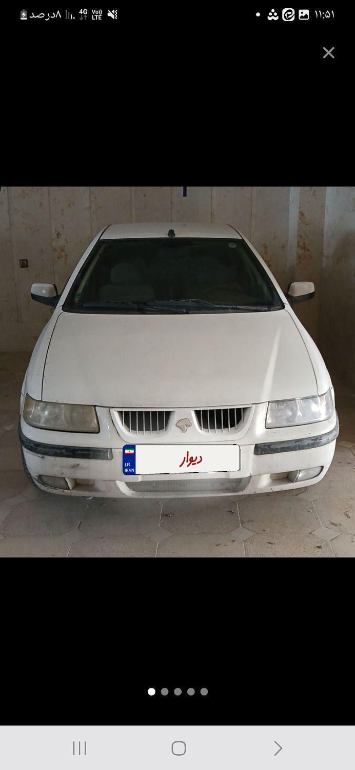 سمند LX EF7 دوگانه سوز - 1388
