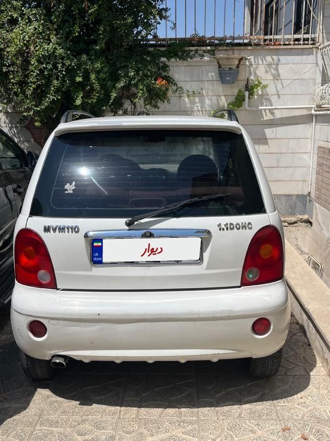 ام وی ام 110 چهار سیلندر دنده ای - 1391