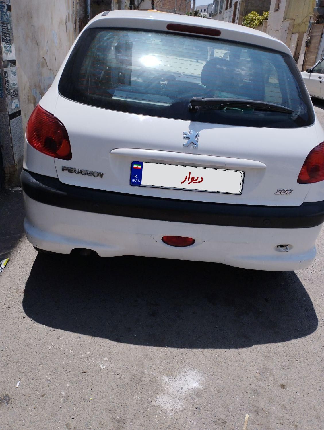 پژو 206 تیپ 3 - 1398