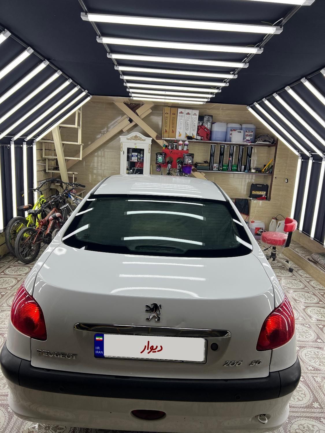 پژو ۲۰۶ صندوق دار v8 - 1398
