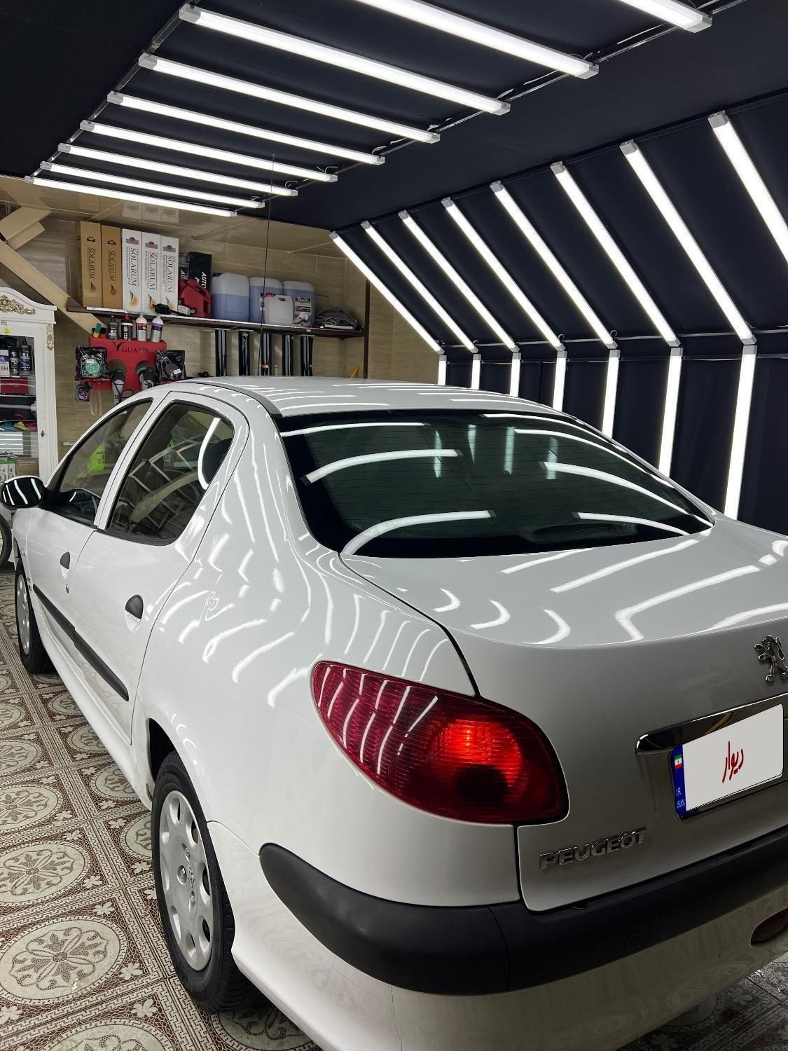 پژو ۲۰۶ صندوق دار v8 - 1398