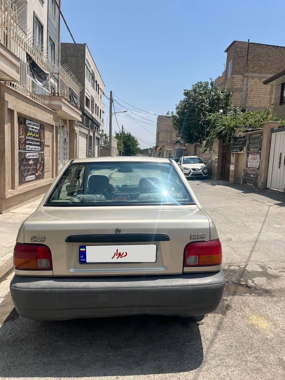 پراید صبا بنزینی - 1386