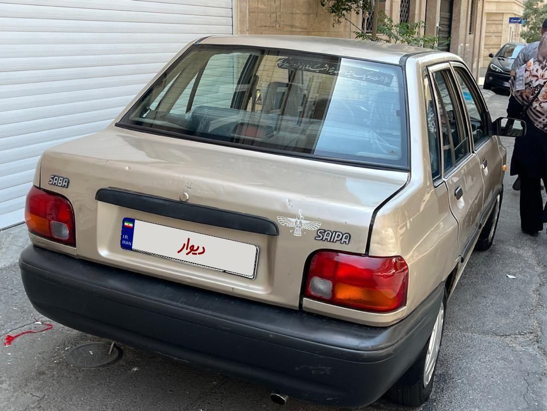 پراید صبا بنزینی - 1386
