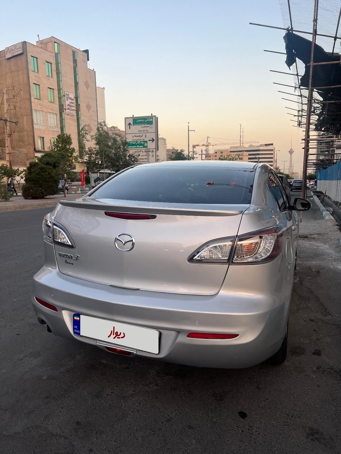 مزدا 3 جدید صندوق دار (مونتاژ) تیپ 3 - 1390