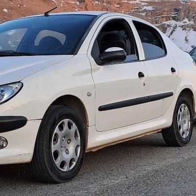 پژو ۲۰۶ صندوق دار v8 - 1388