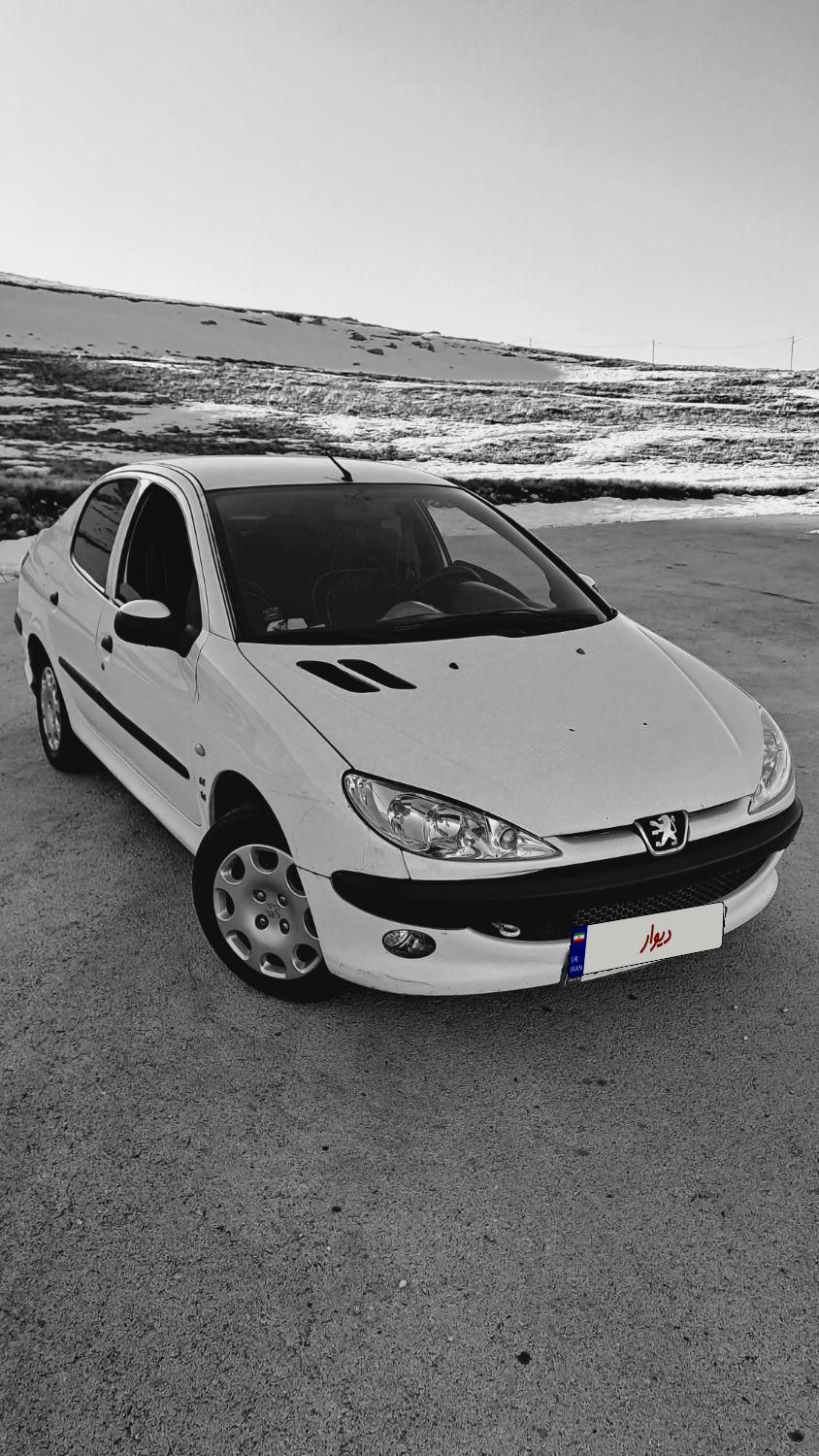 پژو ۲۰۶ صندوق دار v8 - 1388