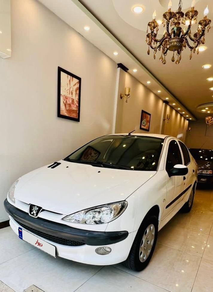 پژو ۲۰۶ صندوق دار v8 - 1389
