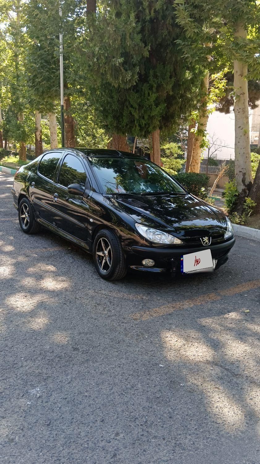 پژو ۲۰۶ صندوق دار v8 - 1389