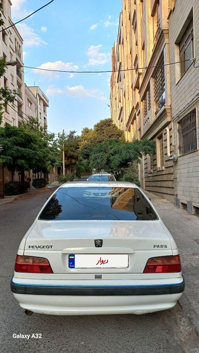 پژو پارس دوگانه سوز - 1389