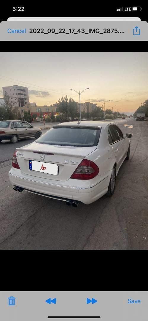 بنز E اتوماتیک 240 - 2003