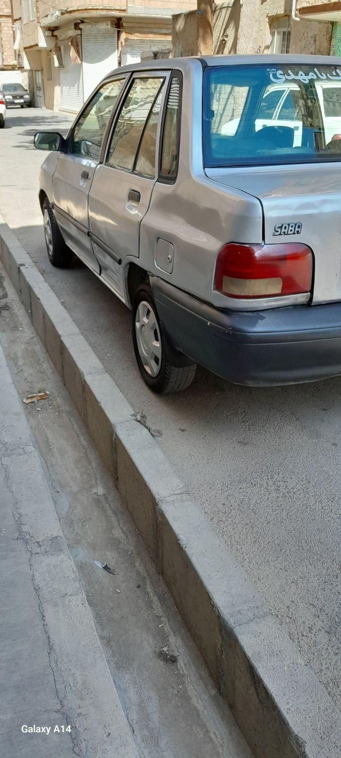 پراید صبا بنزینی - 1386